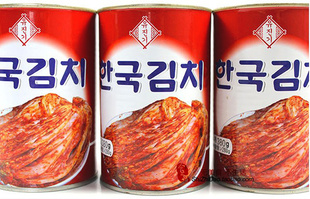 韩国进口正宗韩国泡菜（辣白菜）韩国家庭常备小菜.380g/罐信息