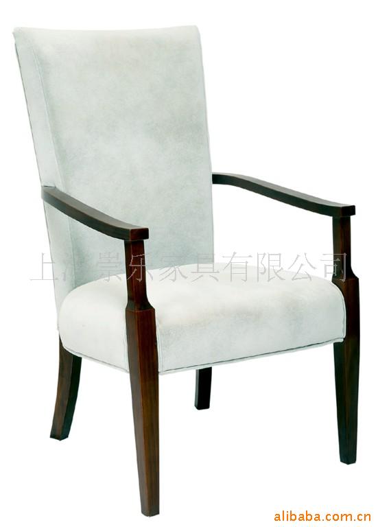 厂家直销上海酒店家具系列-麻绒面料餐椅CL-033信息