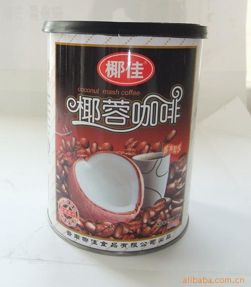 云南特产-椰佳牌340克罐装椰蓉咖啡信息