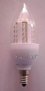 LEDC35E12透明PC玉米棒烛形灯泡信息