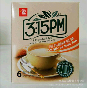 批发休闲食品台湾进口3点1刻经典台式原味奶茶三点一刻奶茶信息