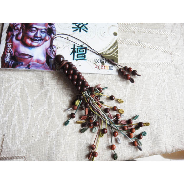 木檀世家印度小叶紫檀多子多福挂件 小叶紫檀车挂木雕信息