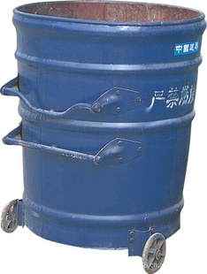 铁板挂车垃圾桶，移动垃圾桶信息