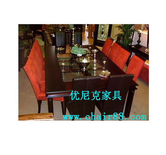 西餐厅家具|餐厅桌椅|实木餐桌|实木餐椅信息