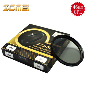 Zomei46mmCPL圆偏振镜偏光滤光镜消除反光信息