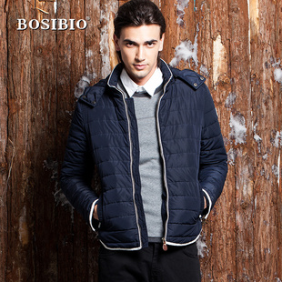BOSIBIO2013冬季新款男式棉衣英伦时尚男装品牌高档棉衣男信息