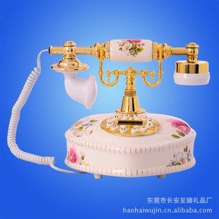 厂家景德镇陶瓷复古电话机520【保修一年】信息