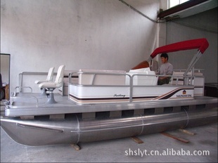 铝合金游艇双体游艇7.5米休闲钓鱼艇7011型信息