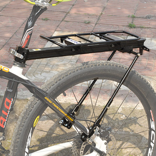 H15自行车万能全能快拆型后尾货架山地单车铝合金后货载物架装备信息