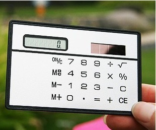 A178卡片式计算器便携式超薄计算器太阳能计算器信息
