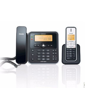 代理批发Philips飞利浦带答录机子母式电话机DCTG5671B子母机信息