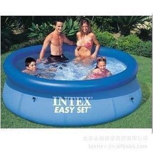 特价美国INTEX5697056920蝶形水池超大号家庭游泳池夹网水池信息