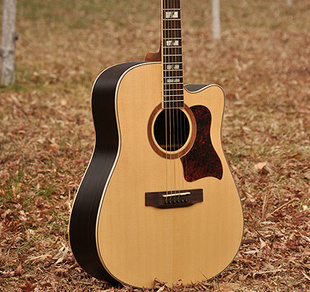 天艺D125C41寸单板吉他最新出货云杉玫瑰木单板指板个性吉他信息