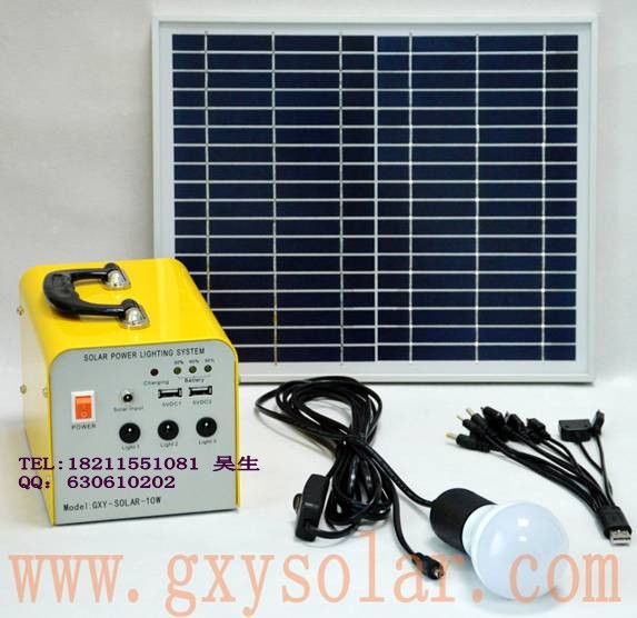 供应10W太阳能发电系统价格，10W家用太阳能发电系统信息