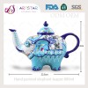 artstar painted ceramic teapot