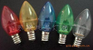 C7E12LED小功率彩色光面塑胶灯泡信息