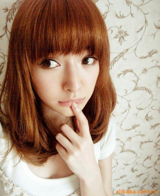 非主流假发短发梨花头假发套中长假发信息