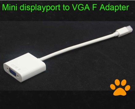Mini displayport 转VGA转接器经典款15C信息