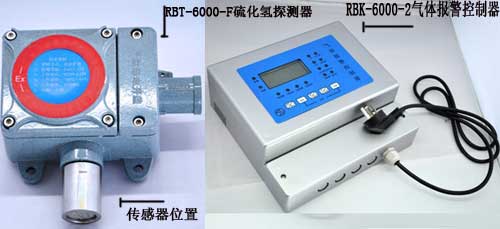2路优先报警硫化氢报警器RBK-6000-2信息