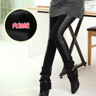 秋冬装孕妇装批发韩版时尚棉+皮孕妇打底裤长裤孕妇裤一件代发信息