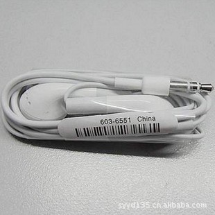 苹果耳机shuffle5代6代细语耳机MP3MP4touch耳机不带麦信息
