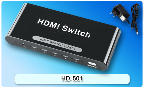 HDMI 五切换开关HD-501信息