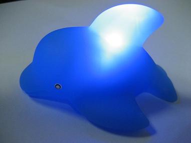 发光海豚，儿童玩具，七彩海豚信息