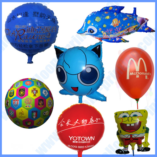 订做铝箔广告气球定做LOGO气球LOGO气球印刷信息