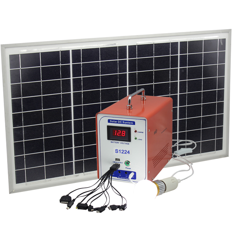 S1217H 野外照明太阳能发电机 小型供电 家用太阳能信息