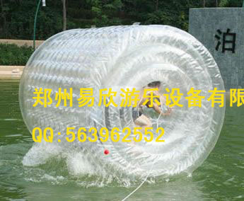 北京滚筒公园水上滚筒球儿童水上充气玩具pvc透明滚筒信息