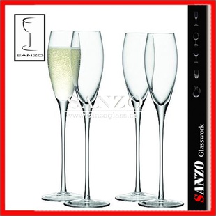 玻璃香槟杯人工吹制生产加工可以定制玻璃杯玻璃杯信息