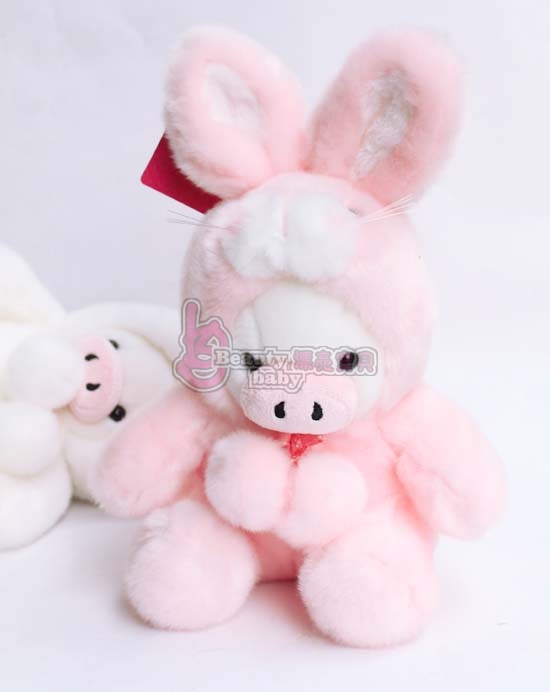 毛绒玩具兔兔猪，漂亮宝贝玩具专卖店信息