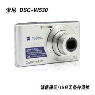 库存机Sony/索尼DSC-W5301400万全景扫描广角索尼数码相机信息