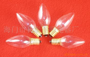 专业生产（长泰照明）圣诞热销伞型彩色灯泡管型彩色灯泡信息