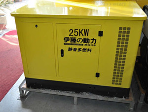 上海伊藤动力25KW大型汽油发电机信息