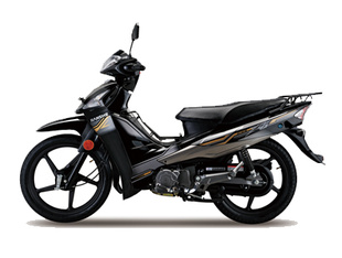 建设摩托车建设牌JS110-9EX6搭载四冲程YB110平衡轴发动机信息