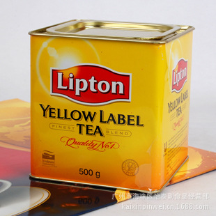 斯里兰卡进口正品立顿黄牌精选红茶锡兰红茶港式奶茶粉500g信息