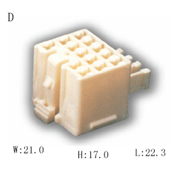 厂家直供汽车接插件DJ7131-2.2-21胶壳护套信息