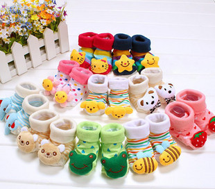 外贸原单动物造型婴儿袜子婴童立体鞋袜子宝宝公仔袜子信息