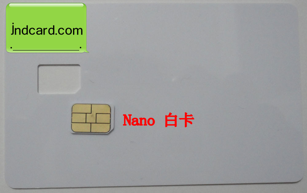 空白Nano卡信息