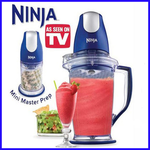 ninjamasterprep搅拌器斩波器和冰NA榨汁机TV产品信息