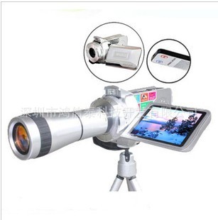 长焦数码摄像机远拍望远镜照相机，锂电遥控拍照摄影录像信息