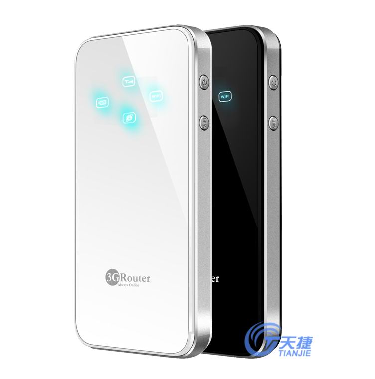 供应深圳天捷TJ-RT9(指示灯款)3G时尚便携无线路由器信息