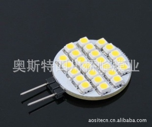 汽车LED灯，G4-24SMD3528灯芯信息