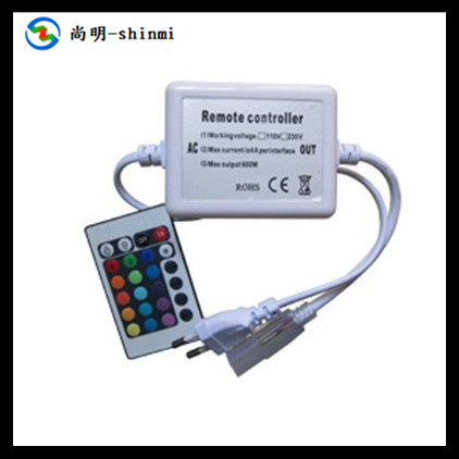 武汉24键高压RGB灯条灯带遥控控制器批发信息