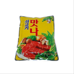 韩国进口清净园牛肉粉大喜大调味调料1000*10信息