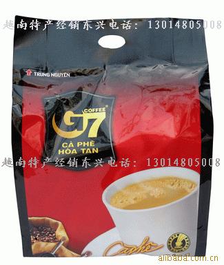 中原G7三合一速溶咖啡信息