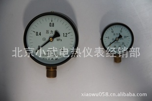 Y1006/10/16/25/40/60MPa压力表水压表压气压表北京力兆源仪表信息