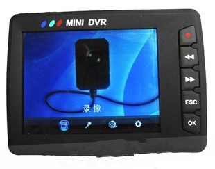 2.5寸纽扣迷你DV液晶摄像头直录机纽扣机器摄像机信息