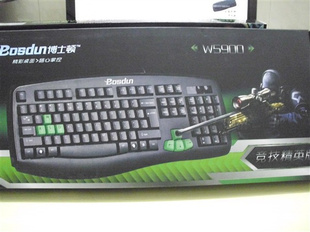 博士顿键盘W5900防水CF游戏键盘USB/PS2接口有线键盘信息